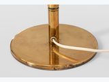 an image of a brass table lamp on a white background