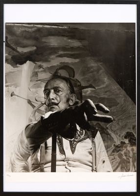 Marc Lacroix (1927-2007) Portrait de Dali Tirage argentique …