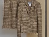 chanel tweed jacket and skirt suit