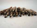 a lot of sticks that are sitting on a table