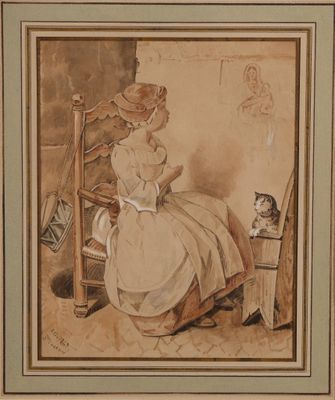 Félix Pierre Antoine GUERIN (1825-1865) d'après Jean-Baptist…
