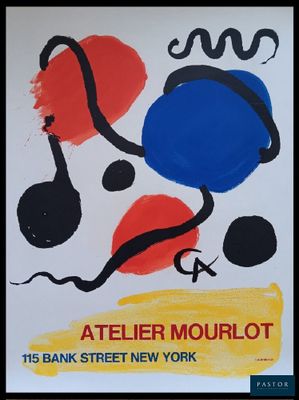 une image d'une photo d'une affiche annonçant une exposition d'art à New York