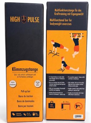 a box of high pulse klimmustange with a box on the side