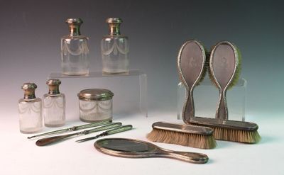 a lot of items that are sitting on a table