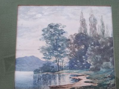 une image d'une image d'un tableau accroché au mur