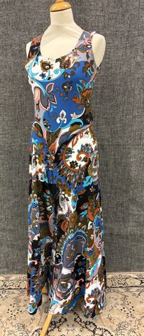 VINTAGE – Combinaison à motif imprimée. Années 70. Taille : 38 à ...