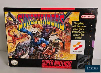 an old nintendo game box with a picture of a bunch of characters on it