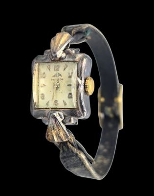Philippe PRECISION Montre bracelet de dame en or et argent, …