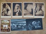 many pictures of a man that are on a table