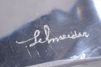 SCHNEIDER. Paire de candélabres en cristal moulé de forme li… (photo 6)