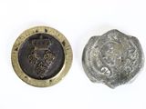 an image of a coin and a coin with a crown on it