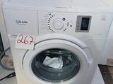 a washing machine that has a price tag on it