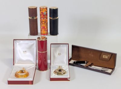 a lot of different items that are sitting on a table