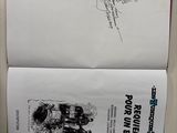 a picture of a book with a drawing on it
