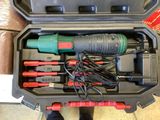 a tool in a case with wires and wires in it