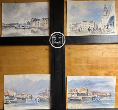 une image d'un tableau sur le mur d'un bâtiment
