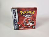 la boîte du jeu Pokémon pour Game Boy Advance
