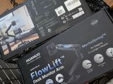 two boxes of electronic equipment are stacked on top of each other