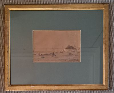 une photo d'un tableau accroché au mur