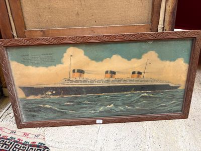 Le paquebot le Normandie,