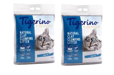 TIGERINO - Litière agglomérante en argile naturelle - 12kg -…