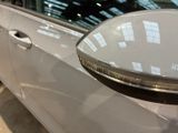 a close up of a mirror on a car ' s side view mirror
