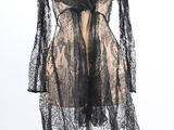 an image of a black lace dress on a mannequin mannequin mannequin mannequin mannequin mannequin mannequin manne