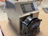 a close up of a machine that is sitting on a table
