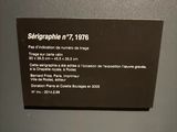 a sign on the side of a refrigerator that says stigraphine n 7, 1876