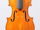 an old violin with a bow on a white background