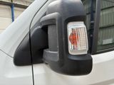 an image of a side view mirror of a truck