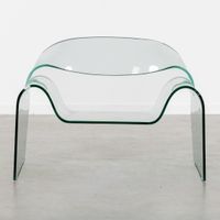 Fauteuil « Ghost » de Cini Boeri (1924 - 2020) en verre bomb… (photo 4)