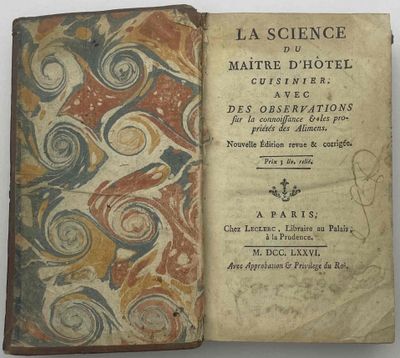 Joseph Menon (1700?-1771) LA Science DU Maitre D’Hotel Cuisi…