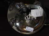a close up of a metal object with a tag on it