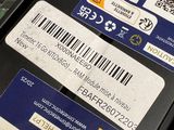 a close up of a cell phone with a barcode on it