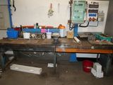 an image of a workbench with tools on it