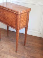 PETITE TABLE DE SALON de style Louis XVI en marqueterie de b… (photo 6)