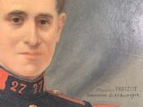 portrait of a man in a military uniform with a medal on his chest