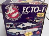 a box with a ghostbuster on it on a table