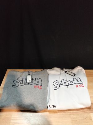 Lot de 2 sweats à capuche Schott Taille XL