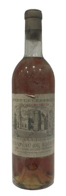 Bouteille CHÂTEAU DE RICAUD, Loupiac, Loupiac vin de tête, a…