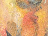 an image of a painting of a woman in a yellow dress