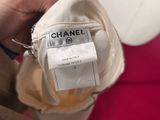 chanel label on a chanel jacket