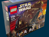 une boîte contenant un ensemble Lego Star Wars