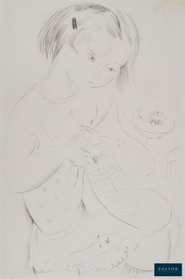 un dessin en noir et blanc représentant une femme tenant un bébé dans ses bras