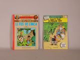 deux livres posés sur une table