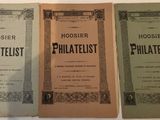 three pamphlets for the hoosier philatelist and philatelist