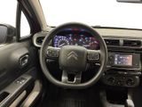 the interior of a car with a steering wheel, dashboard, and dash board