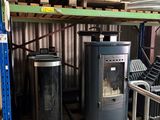 many different types of stoves in this warehouse