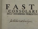 an old book with writing on it that says east consolare